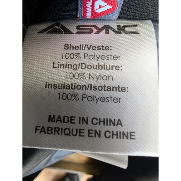 SYNC Timberline Jacket Men Large Black Performance Long Sleeve Hooded Zip Up NWT - Picture 4 of 7